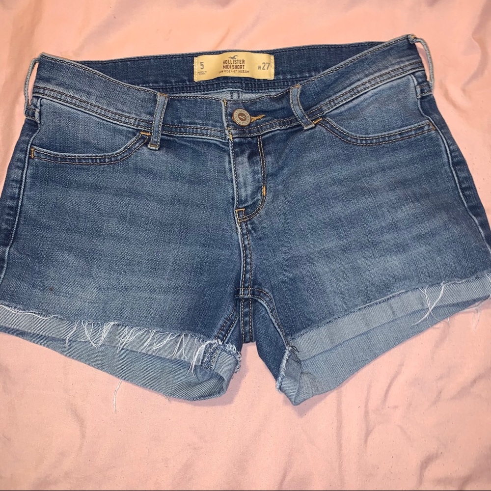 Hollister High Rise Short Short High Rise